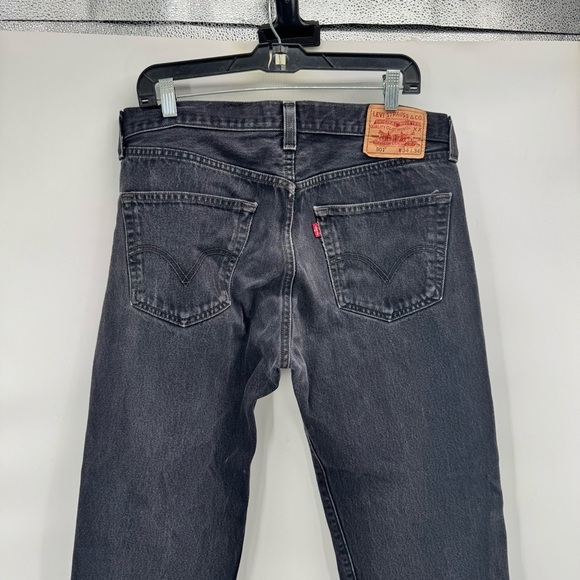 Levi's grey Straight Jeans W34 L34 Mens - Picture 4 of 8